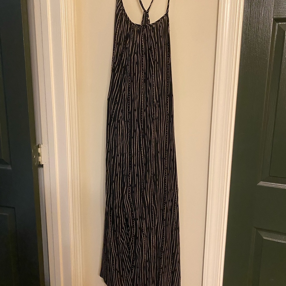 Urban outfitters black asymmetrical jumpsuit M